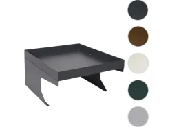 PROREGAL Rasenmäher|Mähroboter-Garage Mit Pflanzkasten 37x60x70cm Metall