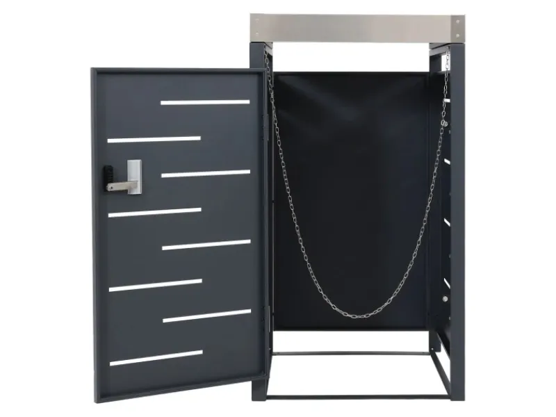 PROREGAL Mülltonnenboxen|Weitere Ordnungssysteme Für Den Garten|Mülltonnenbox 1er 110x60x62cm 80-240 Liter