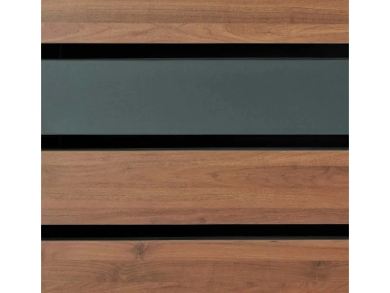 PROREGAL Weitere Ordnungssysteme Für Den Garten|Mülltonnenbox 1er XL 117x73x98cm Metall 36kg Anthrazit Kirsche-Holzoptik Dunkelbraun