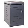 PROREGAL Weitere Ordnungssysteme Für Den Garten|Mülltonnenbox 1er 125x69x84cm 80-240 Liter