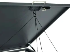 PROREGAL Mülltonnenboxen|Weitere Ordnungssysteme Für Den Garten|Mülltonnenbox 4er/8er XL 117x284x98cm Metall 118kg Anthrazit Kirsche-Holzoptik Dunkelbraun