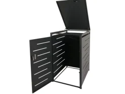 PROREGAL Weitere Ordnungssysteme Für Den Garten|Mülltonnenbox XL 1er 116x71x98cm Erweiterbar