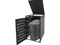 PROREGAL Weitere Ordnungssysteme Für Den Garten|Mülltonnenbox XL 1er 116x71x98cm Erweiterbar