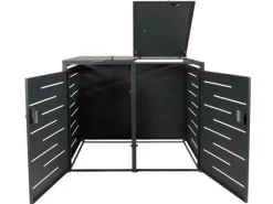 Mülltonnenbox XL 2er 116x141x98cm Erweiterbar*PROREGAL Discount