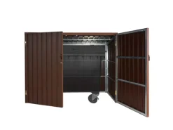 PROREGAL Weitere Ordnungssysteme Für Den Garten|Mülltonnenverkleidung HxBxT 172x213x160 cm Mülltonnenbox Mülltonnenabdeckung