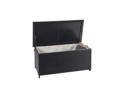 Poly-Rattan Kissenbox HxBxT 51x100x50cm Premium 170L Gartentruhe Auflagenbox Truhe*PROREGAL New