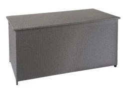 Poly-Rattan Kissenbox HxBxT 80x160x94cm Premium 320L Gartentruhe Auflagenbox Truhe*PROREGAL Clearance
