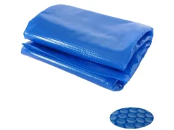 Pool-Abdeckung HxBxT 0,04x731x361cm Oval 7,31x3,65M Stärke: 400 µm Wärmeplane Abdeckplane Solarplane Solarabdeckung*PROREGAL