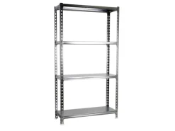 PROREGAL Sportgeräte|Schwerlastregal Mid Metal Shark HxBxT 150 x 100 x 30 cm Fachlast 180 kg Verzinkt