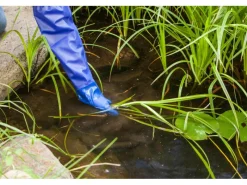 PVC-Schutzhandschuhe 68 cm lang Größe 7,5*Heissner Discount