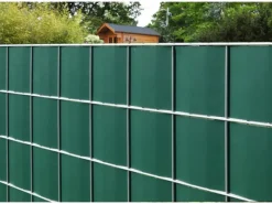 Balkonsichtschutz|PVC-Sichtschutzstreifen auf Rolle 19 cm x 20,5 m