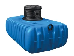 4rain Regenwasser-Nutzung|Flachtank Flat S 6.000 l inkl. Schachtverlängerung