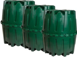 4rain Regenwasser-Nutzung|Tanksystem Herkules 4.800 l Komplettpaket Garten