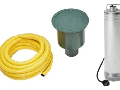 4rain Regenwasser-Nutzung|Tanksystem Herkules 4.800 l Komplettpaket Garten
