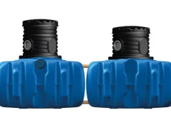 4rain Regenwasser-Nutzung|Zisterne Set Flat M Flachtank Paket 6.000 l Garten-Comfort