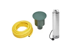4rain Regenwasser-Nutzung|Zisterne Set Flat M Flachtank Paket 6.000 l Garten-Comfort