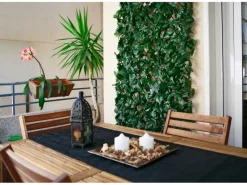 Noor Balkonsichtschutz|Rankhecke Weide inkl. Laub 1 m x 2 m