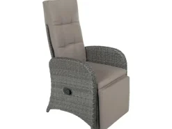 Relaxsessel Salerno 2er-Set Grau*Garden Pleasure Discount