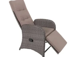 Relaxsessel Salerno 2er-Set Grau*Garden Pleasure Discount