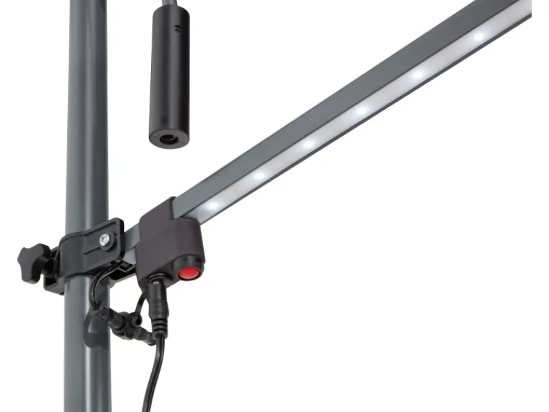 Renville Fallarmmarkise 2x1,5m Anthrazit mit LED-Beleuchtung* Sale