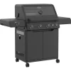 Rösle Gasgrills|Gasgrill Allflame Hero 4 Schwarz