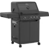 Rösle Gasgrills|Gasgrill Allflame Peer 3 Schwarz