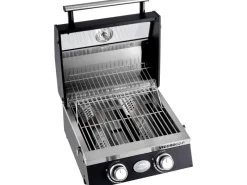 Gasgrill BBQ-Portable Videro G2-P 50 mbar Schwarz*Rösle Best