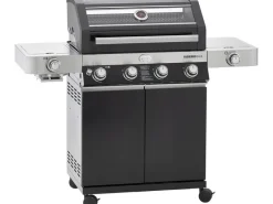 Rösle Gasgrills|Gasgrill BBQ-Station Videro G4-S Vario+ 50mbar 4 Brenner und Seitenbrenner