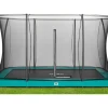 Trampolin Comfort Edition Ground 366 cm x 244 cm Grün*Salta Online