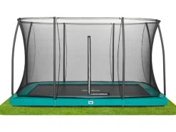 Trampolin Comfort Edition Ground 366 cm x 244 cm Grün*Salta Online