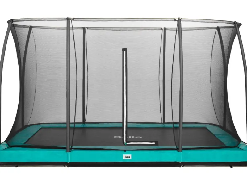 Trampolin Comfort Edition Ground 366 cm x 244 cm Grün*Salta Online