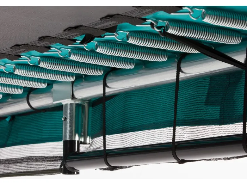Trampolin Comfort Edition Ground 366 cm x 244 cm Grün*Salta Online