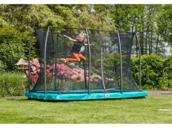 Trampolin Comfort Edition Ground 366 cm x 244 cm Grün*Salta Online