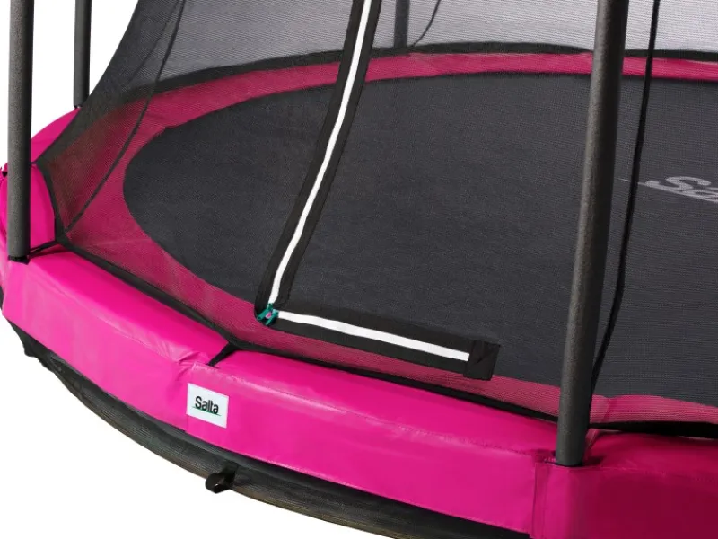 Trampolin Comfort Edition Ground ø 305 cm Pink*Salta New