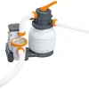 Bestway Pooltechnik|Aufstellpools|Sandfilteranlage mit Zeitschaltuhr EU 6.056 l/h 230 W