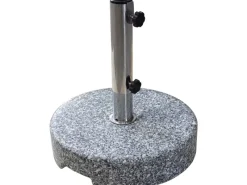 Sonnenschirme|Balkonmöbel|Schirmständer Hostena Granit Grau