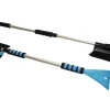 Besen|Schneebesen mit Eiskratzer Teleskopierbar 77 cm - 122 cm