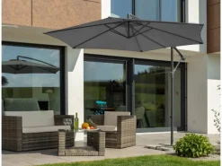 Schneider Schirme Sonnenschirme|Schneider Ampelschirm Ø 300 cm mit Kurbelmechanik