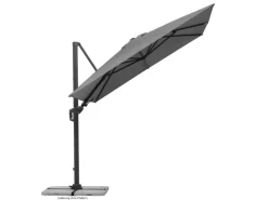 Schneider Schirme Sonnenschirme|Schneider Ampelschirm 350 cm x 260 cm Anthrazit mit Kurbelmechanik