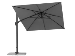 Schneider Schirme Sonnenschirme|Schneider Ampelschirm 350 cm x 260 cm Anthrazit mit Kurbelmechanik