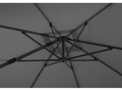 Schneider Schirme Sonnenschirme|Schneider Ampelschirm 350 cm x 260 cm Anthrazit mit Kurbelmechanik