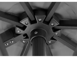 Schneider Schirme Sonnenschirme|Schneider Ampelschirm 350 cm x 260 cm Anthrazit mit Kurbelmechanik