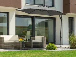 Schneider Schirme Sonnenschirme|Schneider Ampelschirm Genua mit Neigungsfunktion