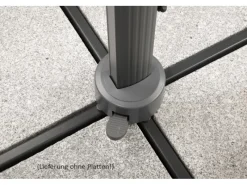 Schneider Schirme Sonnenschirme|Schneider Ampelschirm Rhodos Grande 400 cm x 300 cm mit Kurbel