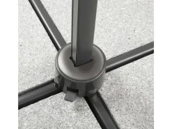 Schneider Ampelschirm Rhodos Junior 270 cm x 270 cm mit Kurbelmechanik*Schneider Schirme Best