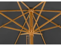 Schneider Schirme Sonnenschirme|Schneider Marktschirm Ø 300 cm Anthrazit mit Seilzugmechanik