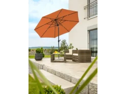 Schneider Schirme Balkonmöbel|Sonnenschirme|Schneider Marktschirm Adria Ø 300 cm mit Knickfunktion