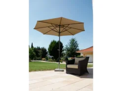 Schneider Marktschirm Korsika Ø 320 cm mit Kurbelmechanik*Schneider Schirme Discount