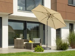 Schneider Schirme Sonnenschirme|Schneider Marktschirm Napoli Ø 270 cm mit Kurbelmechanik