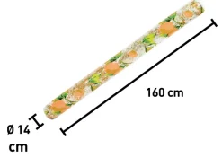 Wassersport|Wasserspielzeug|Schwimmnudel im Sommer Zitronen Look Glitzer 160 cm